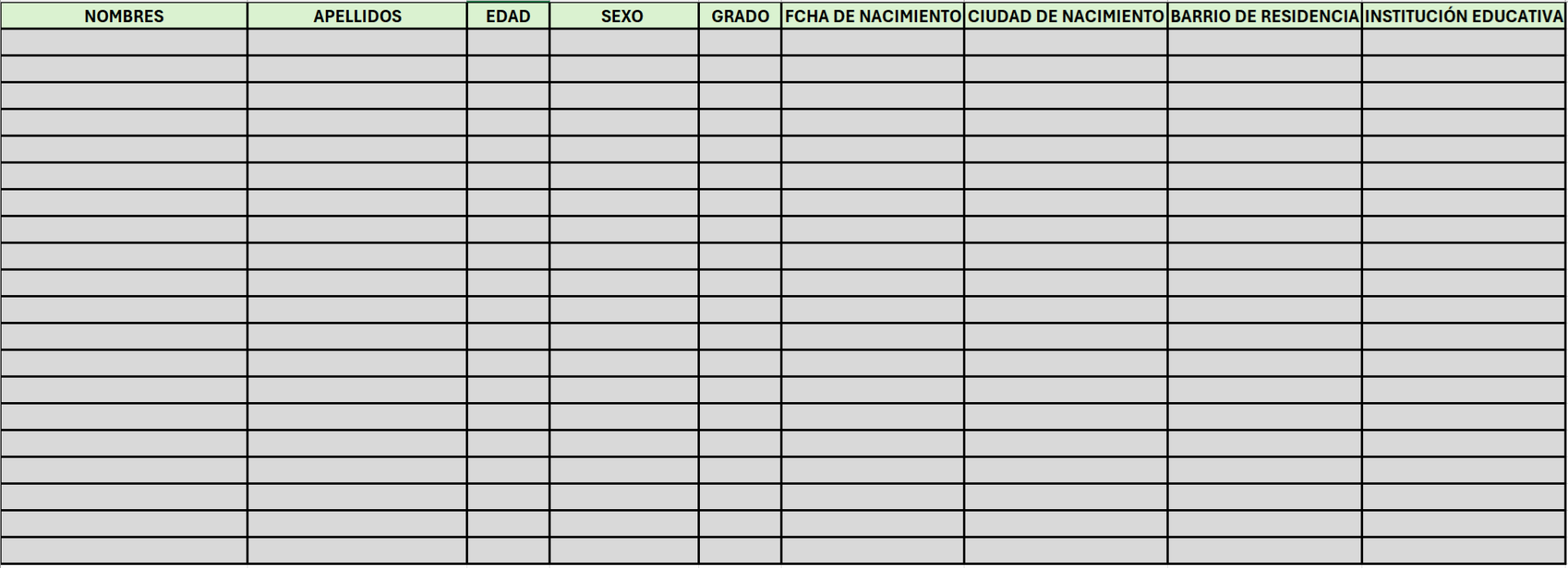 2 base de datos en excel